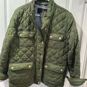 J.Crew Quilted Jacket, XL